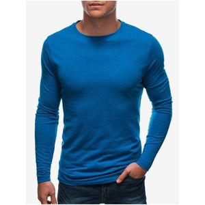 Modré pánské basic tričko Edoti obraz