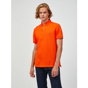 Tommy Hilfiger Polo triko Oranžová obraz
