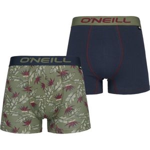 O'Neill 2P MULTI FLOWER Pánské boxerky, khaki, velikost obraz