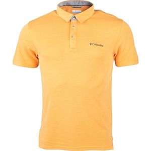 Columbia NELSON POINT POLO Pánské polo triko, oranžová, velikost obraz