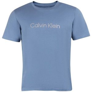 Calvin Klein S/S T-SHIRTS Pánské tričko, modrá, velikost obraz
