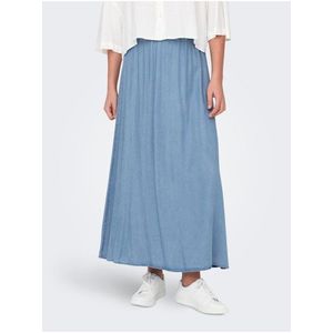 Modrá dámská džínová maxi sukně ONLY Pema obraz