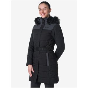 Černý dámský zimní kabát Kilpi KETRINA-W obraz