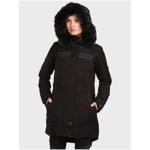 Černý dámský zimní kabát Kilpi PERU-W obraz