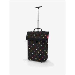 Černá dámská cestovní taška s puntíky Reisenthel Trolley M Dots obraz