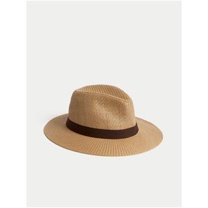 Béžový klobouk typu Ambassador Marks & Spencer obraz