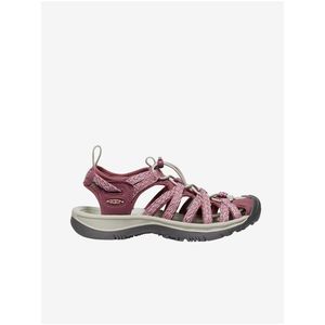 Růžové dámské kožené outdoorové sandály Keen Whisper obraz