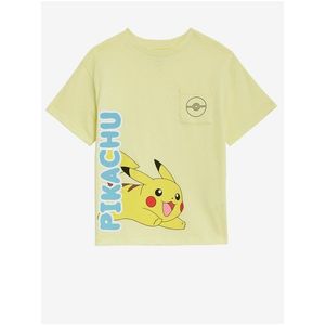 Žluté dětské tričko s motivem Pokémonů Marks & Spencer obraz