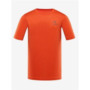 Oranžové pánské sportovní tričko ALPINE PRO Basik obraz