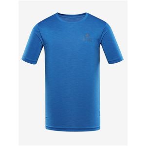 Modré pánské sportovní tričko ALPINE PRO Basik obraz