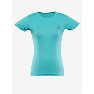Světle modré dámské sportovní tričko ALPINE PRO Basika obraz