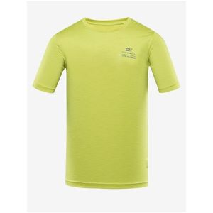 Světle zelené pánské sportovní tričko ALPINE PRO Basik obraz