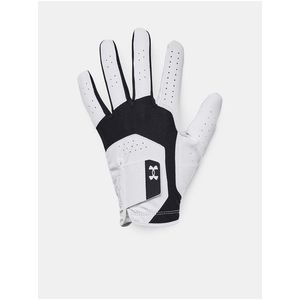 Bílo-černé pánské sportovní rukavice Under Armour UA Iso-Chill Golf obraz