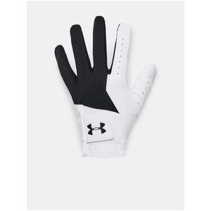 Bílo-černé pánské sportovní rukavice Under Armour UA Medal Golf obraz