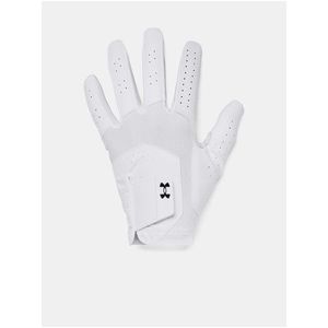 Bílé pánské sportovní rukavice Under Armour UA Iso-Chill Golf obraz
