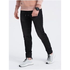 Černé pánské džíny Ombre Clothing obraz