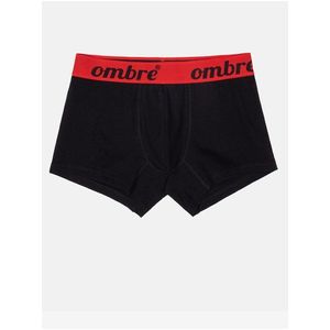 Červeno-černé pánské boxerky Ombre Clothing obraz