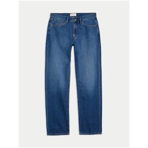 Modré pánské džíny Marks & Spencer obraz