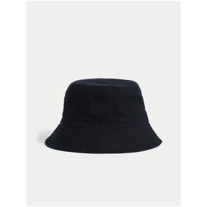 Šedo-modrý oboustranný klobouk Marks & Spencer obraz
