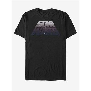 Černé unisex tričko Star Wars Perspective Logo obraz