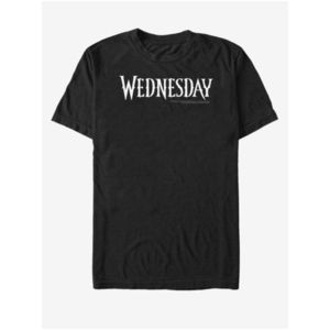Černé unisex tričko MGM Wednesday Logo obraz