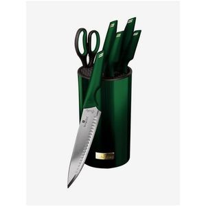 Sada nožů ve stojanu 7 ks BERLINGERHAUS Emerald Collection obraz