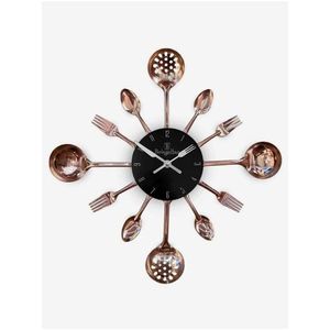 Kuchyňské nástěnné hodiny BERLINGERHAUS Black Rose Collection obraz