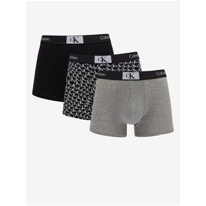Sada tří pánských boxerek Calvin Klein Underwear Trunk 3PK obraz