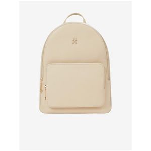 Béžový dámský batoh Tommy Hilfiger Essential SC Backpack obraz
