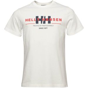 Helly Hansen CORE GRAPHIC Pánské triko, bílá, velikost obraz