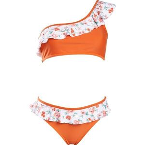 Axis SWIMSUIT Dívčí dvoudílné plavky, oranžová, velikost obraz
