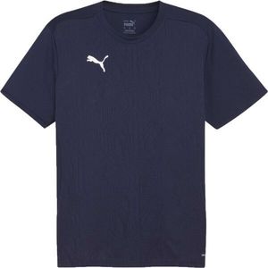 Puma TEAMFINAL TRAINING JERSEY Pánské sportovní triko, tmavě modrá, velikost obraz