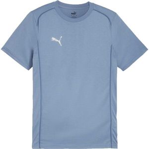 Puma TEAMFINAL TEE Pánské sportovní triko, světle modrá, velikost obraz