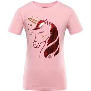 NAX LORETO Dívčí triko, růžová, velikost obraz