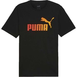 Puma ESSENTIALS + SUMMER SPORTS TEE Pánské triko, černá, velikost obraz