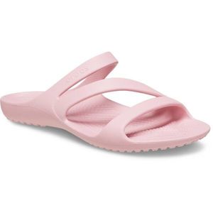 Růžové pantofle Crocs obraz
