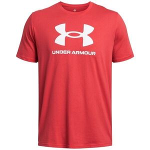 Under Armour SPORTSTYLE Pánské tričko, červená, velikost obraz