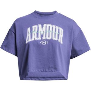 Under Armour SCRIPTED Dámské triko, fialová, velikost obraz