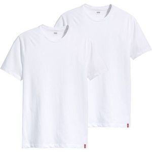 Levi's® SLIM 2PK CREWNECK 1 Pánské tričko, bílá, velikost obraz