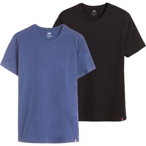 Levi's® SLIM 2PK CREWNECK 1 Pánské tričko, modrá, velikost obraz