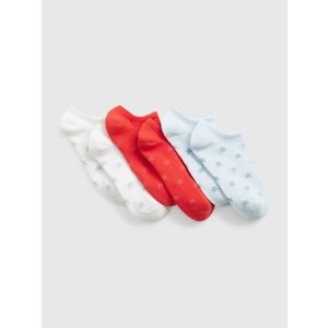 GAP Ponožky 3 páry dětské Červená obraz