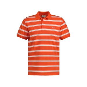Jedinečné oranžové pánské tričko obraz