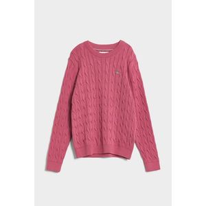 Dívky - Dětský pletený svetr Růžová obraz