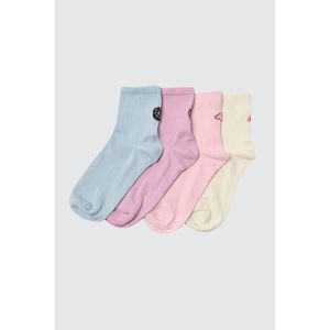 Trendyol 4-Pack Multi Color Cotton Knitted Socks obraz