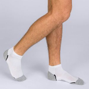 Sada tří pánských sportovních ponožek v bílé barvě Dim SPORT IN-SHOE 3x obraz