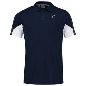Pánské tričko Head Club 22 Tech Polo Shirt Men Dark Blue XXL obraz