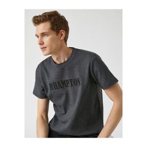 Koton Motto Printed T-Shirt obraz
