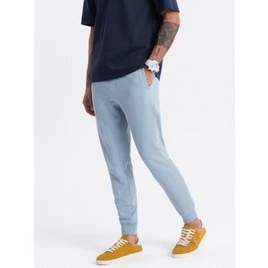 Ombre Men's jogger sweatpants - blue obraz