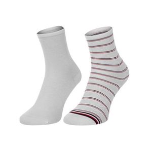 Sada dámských ponožek v bílé barvě Tommy Hilfiger Short Sock 2P Pr - Dámské obraz
