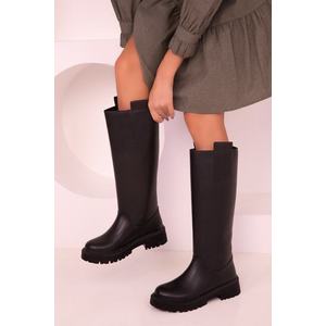 Soho Black Women's Boots 17469 obraz